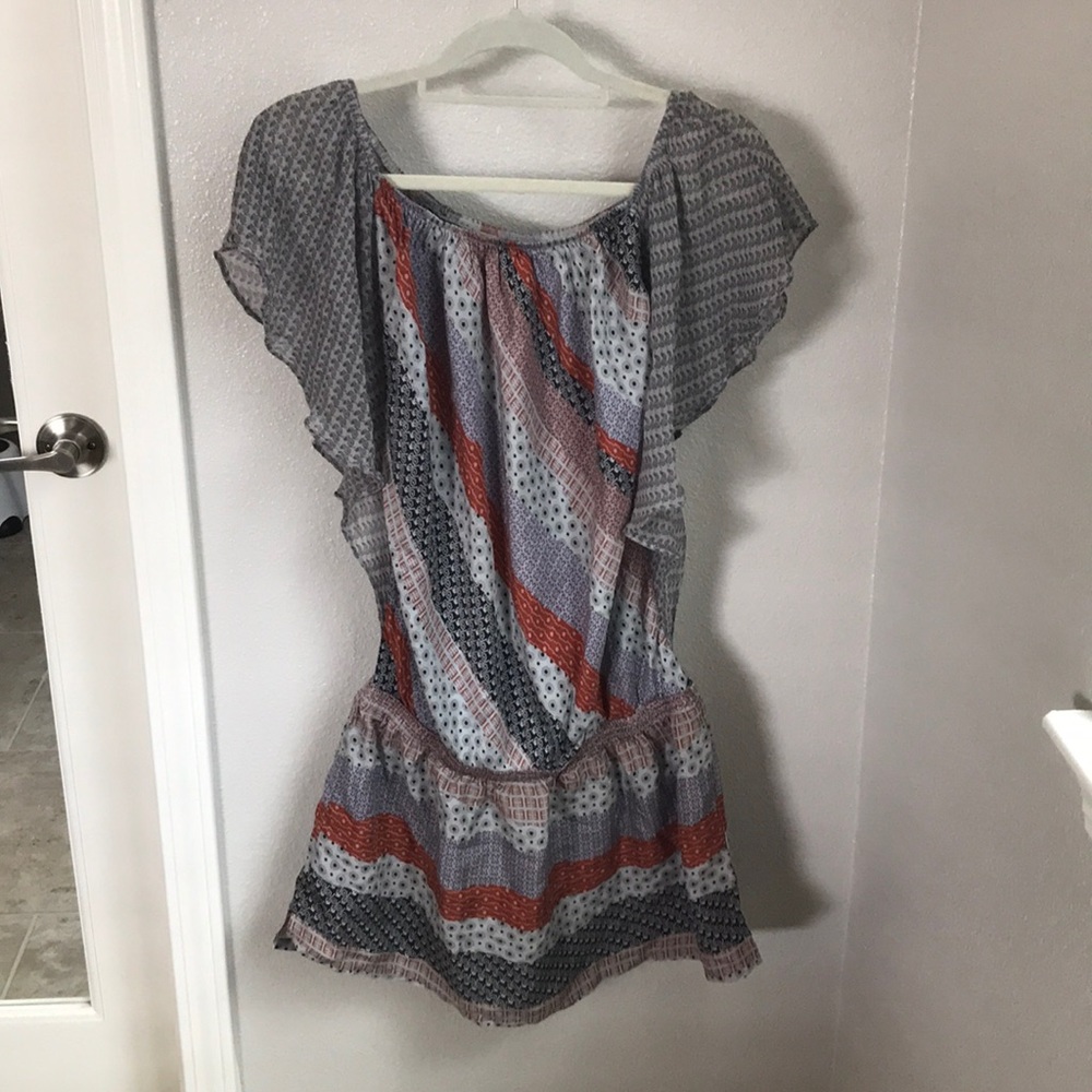 Gypsy05 patchwork mini dress